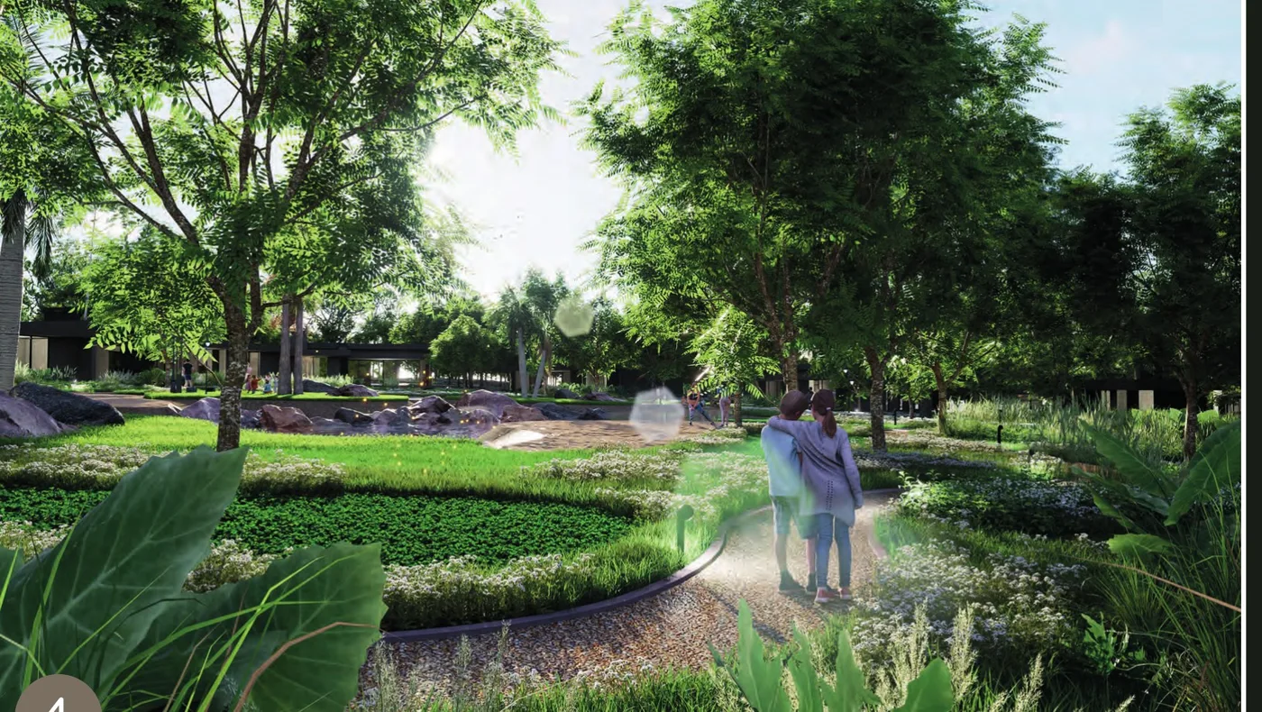 Parklandschap Oasis Obligado